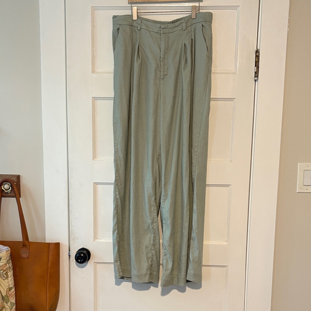 Anthropologie Avery Wide Leg Trouser